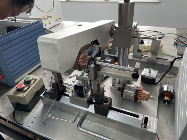 Starter Commutator Roundness Electric Motor Testing Equipment For Brushed DC