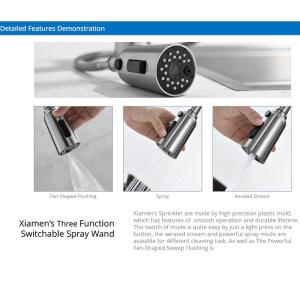 Wholesale Water Saving Touch Sensor Kitchen Faucet ODM With 35mm Ceramic Cartridge from china suppliers