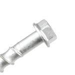 Flat Head 12mm Plain Finish Concrete Anchor Bolts 11.3x100 for Sturdy Concrete