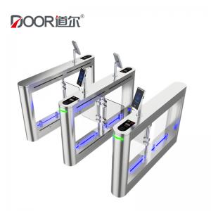 China Facial Recognition Tursntile Security Barrier Swing Gate for Physical Access Control System on sale