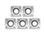 Standard Carbide Woodturning Tools with square shape and square radius shape