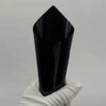 Deep Black Office Building Window Tinting UV Rejection Skin Care Building Tinted