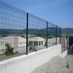 PVC Coated V Mesh Security Fence 2M High Welded Metal Garden Fencing