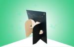 Hook Cardboard Countertop Displays , Retail Tabletop Displays With Unique Design