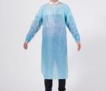 CPE Plastic bata de cpe desechable cpe with thumb hole with long Sleeves