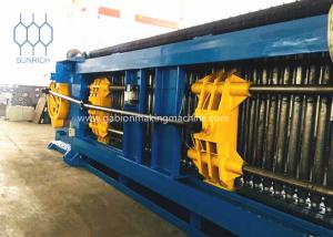 Wholesale Galvanized Steel Wire 66x88mm Gabion Machine Max Weaving Width 6300mm from china suppliers
