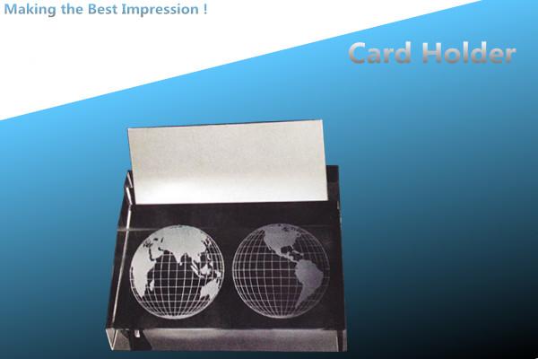 crystal cube/card holder/crystal globe holder/crystal paperweight/globe award