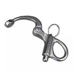 SS Heavy Duty Fixed Eye Snap Shackle With Secure Locking System