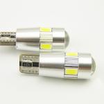 Canbus Led Automotive Globes , W5W 194 T10 6SMD 5630 Automotive Interior Led