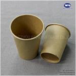 Disposable Eco Friendly 9oz/13.5oz Kraft Paper Cup Customized For Eating And