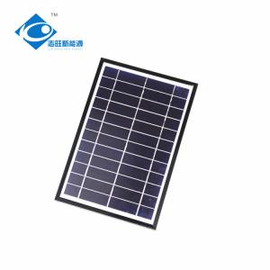 Wholesale 6V 6W hybrid solar power system ZW-6W-6V poly cristalline solar panel for loem laptop solar charge from china suppliers