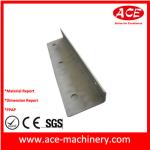 Simple Single Process Dies Copper Color Hinge Metal Stamped for Customized