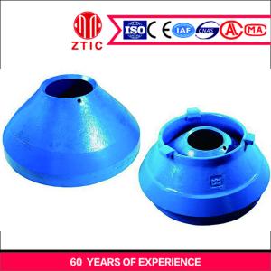 Wholesale Mn14Cr2 Mn18Cr Cone Crusher Spare Parts Mantle High Manganese Steel from china suppliers