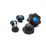 0.01mm Injection Molding Nylon Plum Blossom Knob Mechanical Handwheel Nylon