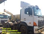 450 HP Hino Tractor Head , Diesel Second Hand Tractor Head No Oil Leak