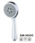 Roundface Handheld Bathroom Shower Head Polished Chrome With Touch Button