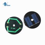 4 Battery Polysilicon Drop Gel 0.4W 2V Mini Solar Panels High Efficiency epoxy