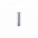 Portable Airless Cosmetic Bottles Aluminum Shell With Flat Pressure Pump