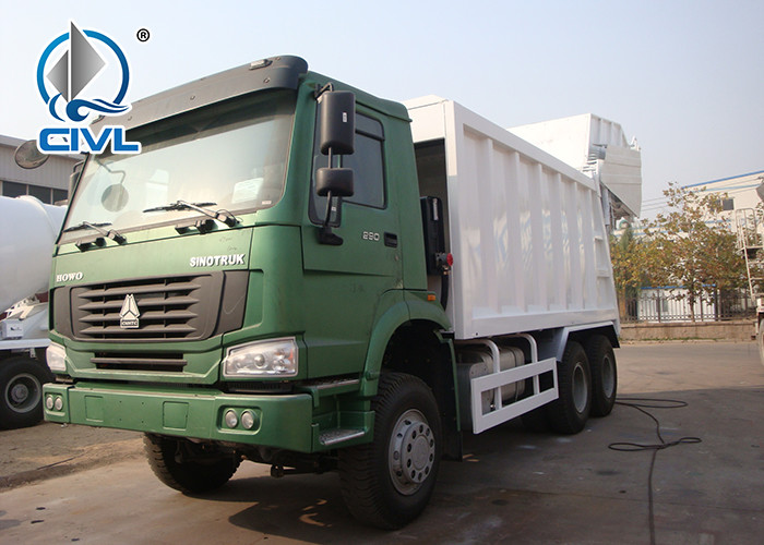 New Garbage Truck 400 L Fuel Tank Garbage Compactor Truck With 4 - Stroke Direct Injection Diesel Engine