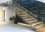 Internal Solid Wood Modern Floating Stairs
