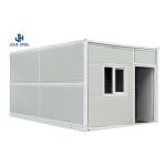 Prefabricated Container Homes with Steel Chasis 18mm MGO board 15mm Vinyl
