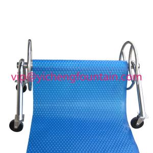 Wholesale Above Ground Manual Roller Swimming Pool Accessories SS304 / Aluminum Material 5.4M And 7.4M from china suppliers