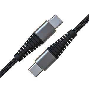 Wholesale PD 100 Watt Usb C Cable , 6FT Black Type C Fast Charging Cable from china suppliers