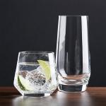 Stemless 20 Ounce Glass Tumbler For Ice Tea