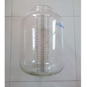 Wholesale Milking Machine Parts 26L Glass Milk Bottle Perfect Milk Measurement Solution from china suppliers