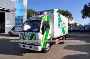 China JAPAN Famous Brand 4-5 Tons Refrigeration Truck 4X2 Refrigerator Freezer Cargo Van Truck on sale
