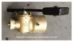 Sounding Cock- Bronze Self-Closing Valve Model FH40 CB/T3778-1999 Threaded Ends