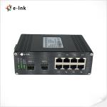 Industrial 8-port 10/100Base-T + 2-port 100BASE-FX Ethernet Switch