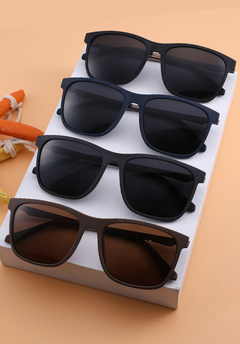 Acetate Square Uv Ray Sunglasses Hypoallergenic OEM For Women Men