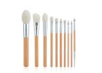 Vonira Beauty Custom Nude Pink Color Basic 10 Pieces Makeup Brushes Collection