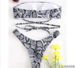 Womail Alluring Biquini Leopard Printed Bikini Push-Up Padded Swimwear Women's
