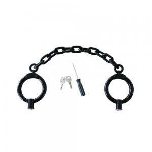 China Xinxing Metal Police Handcuffs Double Lock Nickel Plated Steel Handcuffs on sale