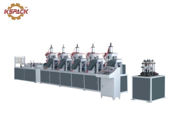 Full Automatic Paper Tube Making Machine 0 - 60m / Min Speed Paper Corner