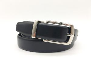 Wholesale Men / Women Smooth Leather Dress Belt Zinc Alloy Pin Buckle 1-1/8”( 28mm ) Wide Strap from china suppliers