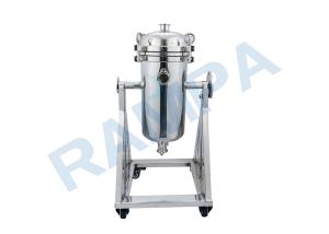 Wholesale Three Cores 316L Rotary Titanium Industrial Water Filter Housing With Pulley Wheels from china suppliers