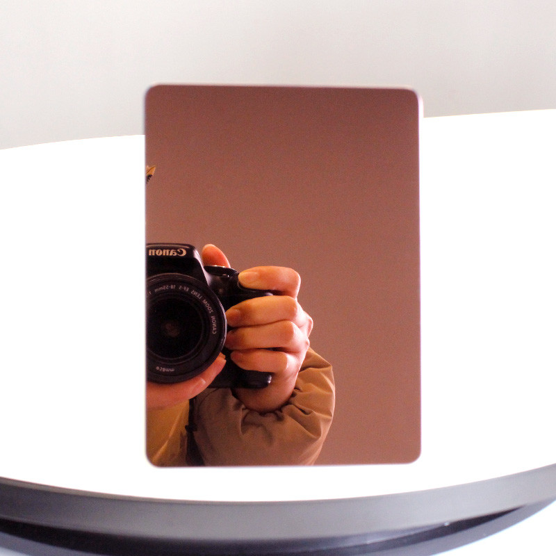 316l Stainless Steel Decorative Sheet PVD Coating Mirror Gold Color Plated