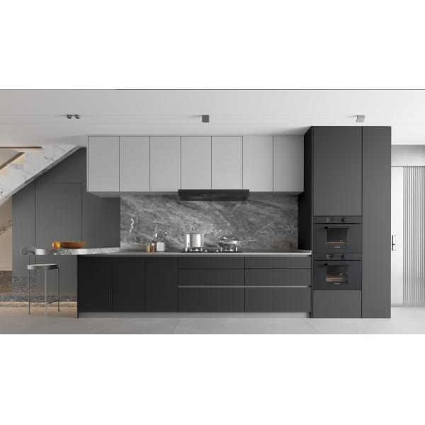 Custom Full Luxury Lacquer Double Sink Island Cabinets Kitchen Furniture Design Kitchen Cabinet Modern/kitchen Cabinet