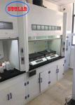 Digital Display Airflow Monitor Laboratory Fume Cupboard With Pp Anti Corrosion