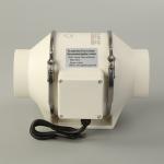 Plastic Ventilation Exhaust Fan For Bathroom And Heating Cooling Booster
