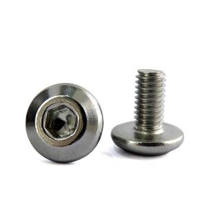 Wholesale Metric Truss Head Socket Cap Screw 18-8 Stainless Steel Bright Finish Full Thread ISO7380 from china suppliers