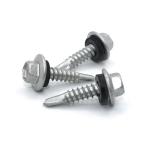 ZINC Finish Hexagon Head Self-drilling Screw with Flange and ISO9001 2015