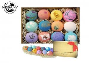 China Private Label Mini Bath Bombs Set For Perfect Christmas Gift 3 Years Shelf Life on sale