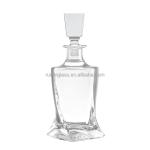 End Spirits Collection 750ml Vodka Glass Bottle with Hot Stamping and Aluminum