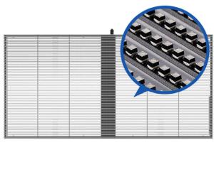 Wholesale Full Color Indoor Transparent LED Screen P3.91-P7.82 Quick Installation from china suppliers