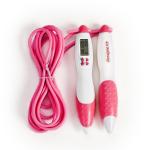 Fitness Jump Rope Adjustable 2.5M Pink Skipping Rope For High And Low Intensity