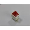 Buy cheap Mini 4/6 Pins Red Illuminated Rocker Switch , Waterproof Led Rocker Switch from wholesalers